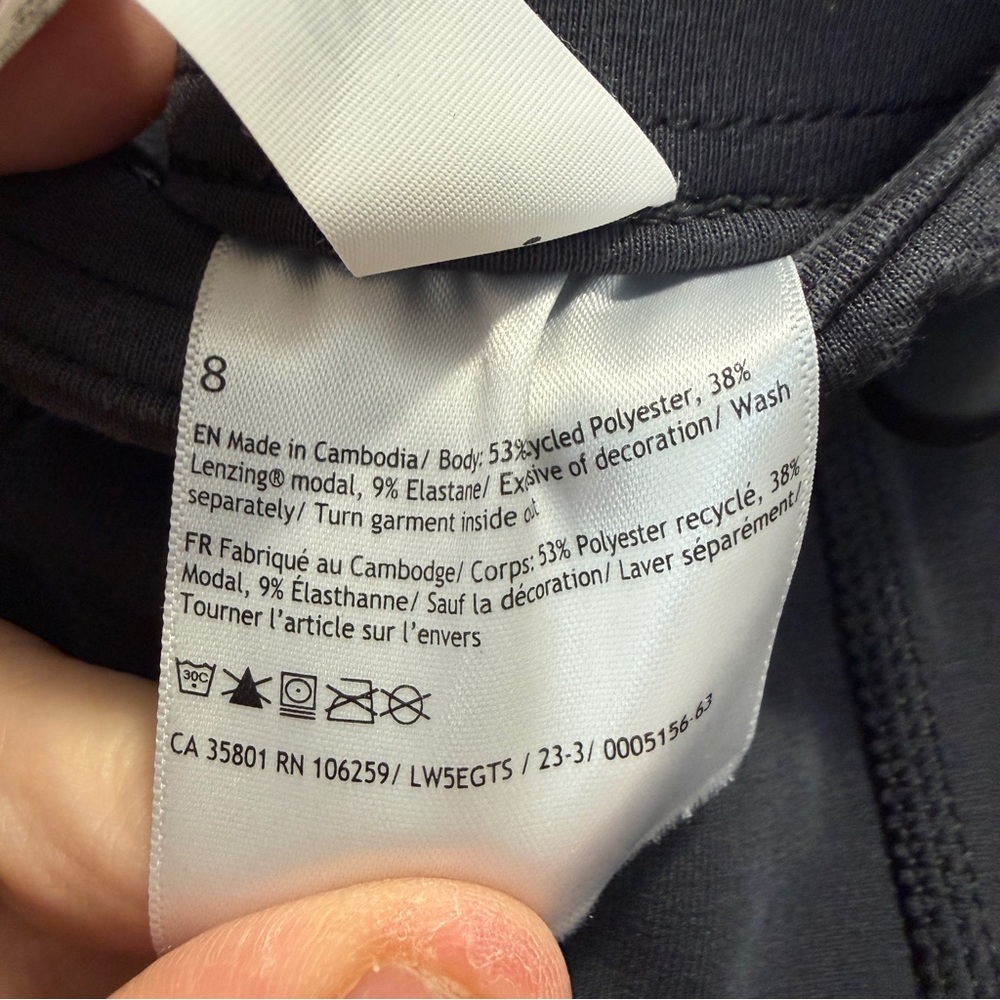 Lululemon Women’s Softstreme High Rise Athletic Graphite grey Size 8 - Picture 10 of 14